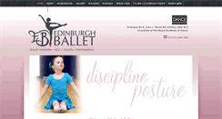 Desktop Screenshot of edinburgh-ballet.co.uk